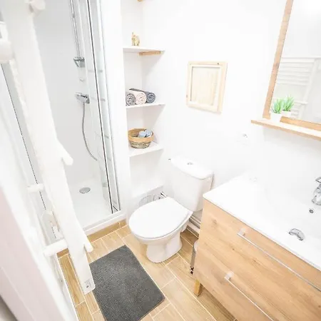 Apartmán Le White - Clim Parking Wifi 5min Neuf 6max -top Pros Servicesconciergerie