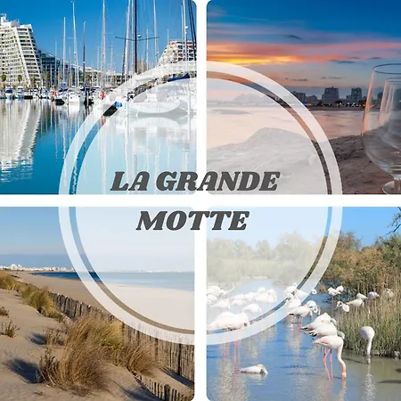 Le White - Clim Parking Wifi 5min Neuf 6max -top Pros Servicesconciergerie Apartment La Grande-Motte