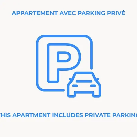 公寓 Le White - Clim Parking Wifi 5min Neuf 6max -top Pros Servicesconciergerie 拉格朗德默特